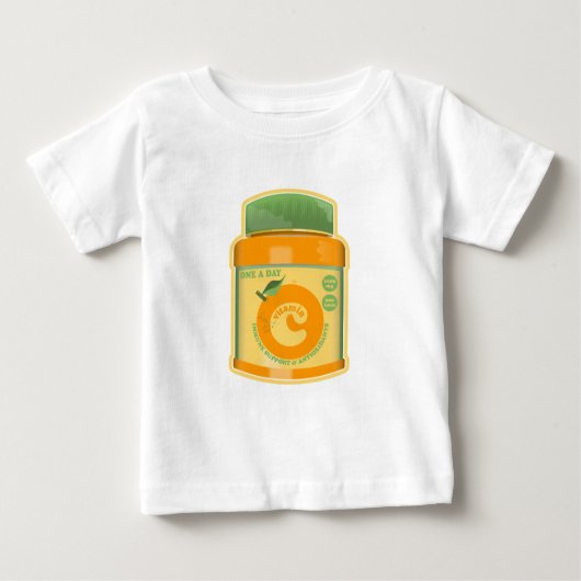 Vitamin C Wellness Baby T-shirt (Vorderseite)