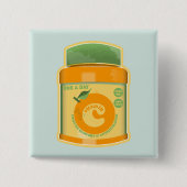 Vitamin C Wellness Button (Vorderseite)