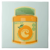 Vitamin C Wellness Fliese (Vorderseite)