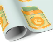 Vitamin C Wellness Geschenkpapier (Rolleneckpunkt)