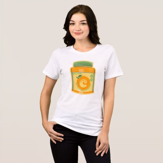 Vitamin C Wellness Tri-Blend Shirt (Vorderseite voll)