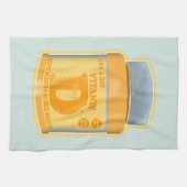 Vitamin D Kapseln Gesundheit und Wohlbefinden Geschirrtuch (Horizontal)