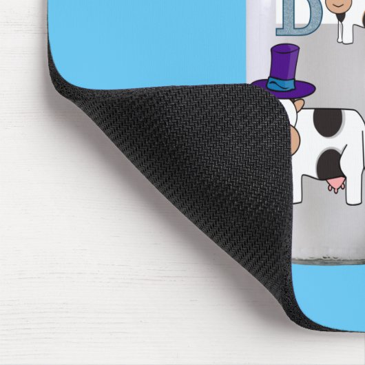 Vitamin D Milchkuh Maus Pad! Mousepad (Ecke)