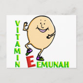 Vitamin E Postkarte (Vorderseite)
