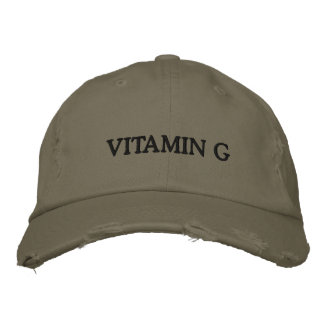 Vitamin G Bestickte Baseballkappe