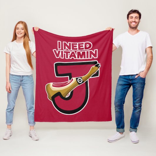 Vitamin J Fleecedecke (Beispiel)