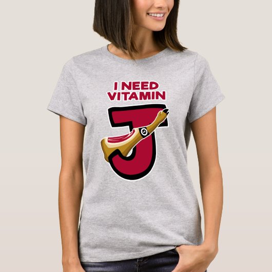 Vitamin J T-Shirt (Vorderseite)