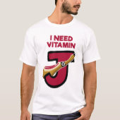 Vitamin J T-Shirt (Vorderseite)