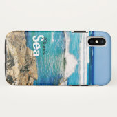 Vitamin-Meer-Türkische Wellen Case-Mate iPhone Hülle (Rückseite (Horizontal))