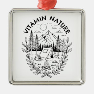 Vitamin Nature Ornament Aus Metall