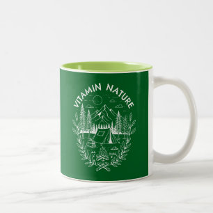 Vitamin Nature Zweifarbige Tasse