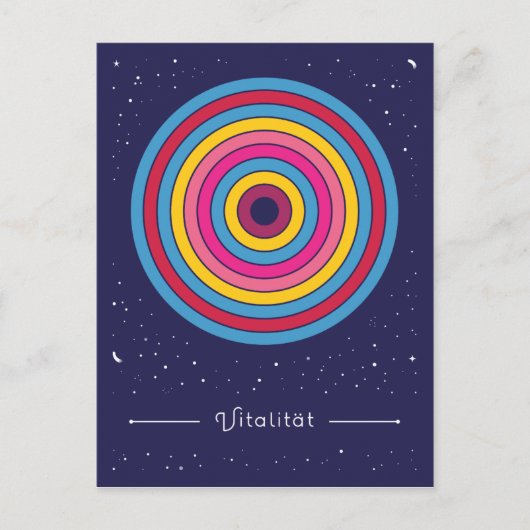 Vitamin Postkarte (Vorderseite)
