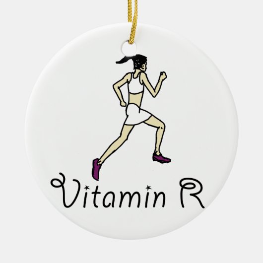 Vitamin R Keramik Ornament (Vorne)