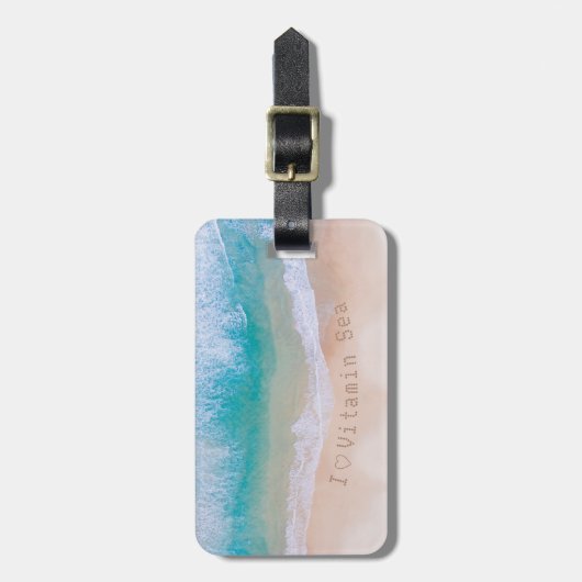 Vitamin Sea Gepäckanhänger (Vorderseite vertikal)