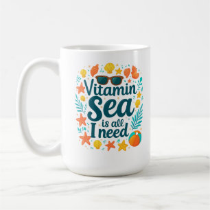 Vitamin Sea Kaffeetasse - Ozeanliebhabers Strandvi