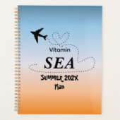 Vitamin Sea Orange Sommer Farbplaner Planer (Vorderseite)