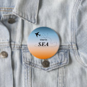 Vitamin Sea Orange Sommerfarbe Button (Beispiel)