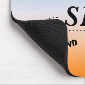 Vitamin Sea Orange Sommerfarbe Mousepad (Ecke)