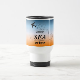 Vitamin Sea Orange Sommerfarbe Reisebecher