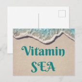 Vitamin SEA Postkarte (Vorne/Hinten)
