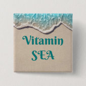 Vitamin-SEA-Taste Strand Button (Vorderseite)