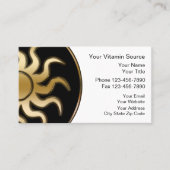 Vitamine Business Card Visitenkarte (Vorderseite)