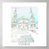 Vitebsk Church Architecture Poster (Vorne)