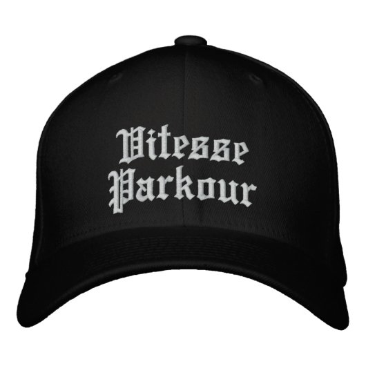 Vitesse, Parkour Bestickte Baseballkappe (Vorderseite)