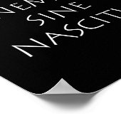 Vitiis nemo sine nascitur poster (Ecke)