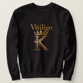 Vitiligo King Sweatshirt (Design vorne)