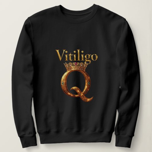 Vitiligo Royalty Sweatshirt (Design vorne)