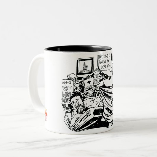 Vito Flash Mug Zweifarbige Tasse (Vorderseite Links)