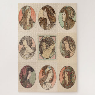 Vitrail Masterpiece: Boutique Fouquet von Mucha Puzzle