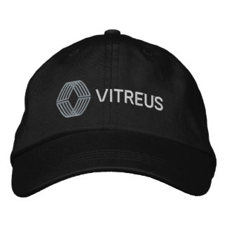 VITREUS bestickte, einfache, anpassbare Kappe | Sc