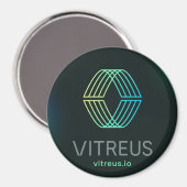 VITREUS Kühlschrankmagnet (Vorderseite/Rückseite)