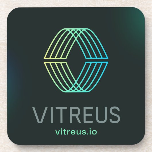 VITREUS Untersetzer aus Hartkunststoffen (Vorderseite)
