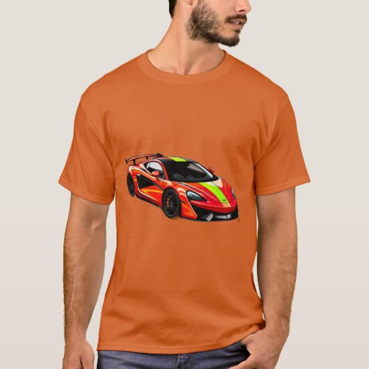 Vitrine Sportwagen T-Shirt (Vorderseite)