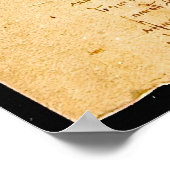 Vitruve Luc Viatour von Leonardo da Vinci Poster (Ecke)