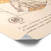 Vitruvian Aang Poster (Ecke)