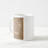 Vitruvian Affe-Tasse Kaffeetasse (Vorderseite Links)