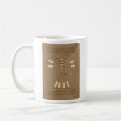 Vitruvian Affe-Tasse Kaffeetasse (Links)