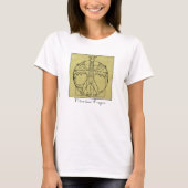vitruvian Drache T-Shirt (Vorderseite)