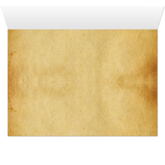 VITRUVIAN MAN Antique Perchment (Innenansicht Horizontal (Unten))