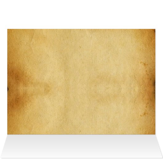 VITRUVIAN MAN Antique Perchment (Innenansicht Horizontal (Oben))