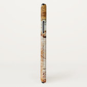 VITRUVIAN MAN Antique Perchment Case-Mate iPhone Hülle (Hinten/Rechts)