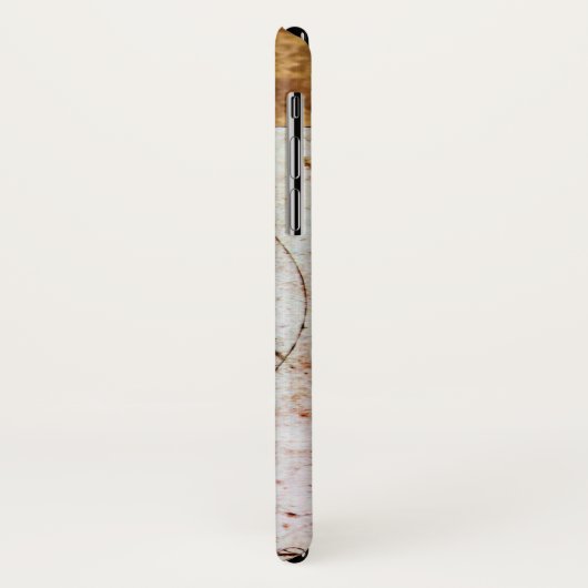 VITRUVIAN MAN Antique Perchment Case-Mate iPhone Hülle (Hinten/Links)