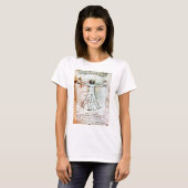 VITRUVIAN MAN Antique Perchment T-Shirt (Vorne ganz)