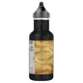 VITRUVIAN MAN Antique Perchment Trinkflasche (Rechts)