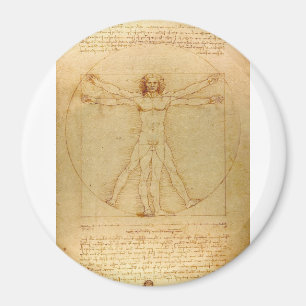 Vitruvian Man by Leonardo da Vinci Magnet