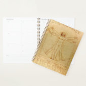 Vitruvian Man by Leonardo da Vinci Planer (Anzeige)